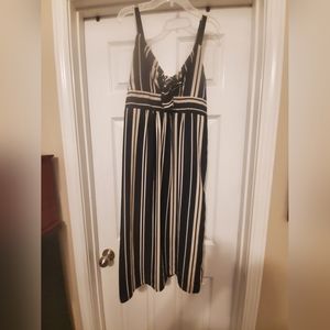 Women's striped sundress